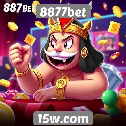 Diversidade de jogos disponíveis no 8877bet